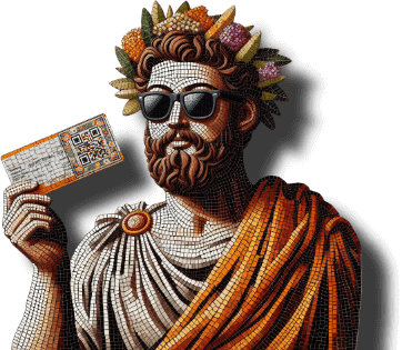 Influencer with ticket for Herculaneum: Skip-the-line entry ticket (art) + audioguide + map